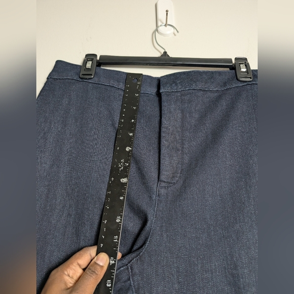 J.Crew High Flare Jeans Trousers Style Bx544 Sz 32 - Picture 7 of 11